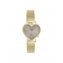 OOZOO  C11416 TIMEPIECES Gold heart Stainless Steel Bracelet 