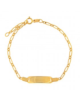 CHILD GOLD ID BRACELET K14