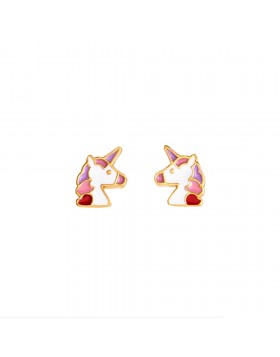 CHILDREN'S EARRINGS 925 WITH UNICORNS