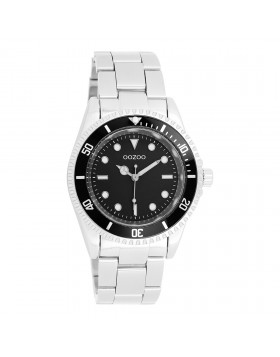  OOZOO C11147 Timepieces Silver Stainless Steel Bracelet 