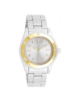  OOZOO C11145 Timepieces Silver Stainless Steel Bracelet 