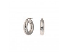 SILVER HOOP EARRINGS 925